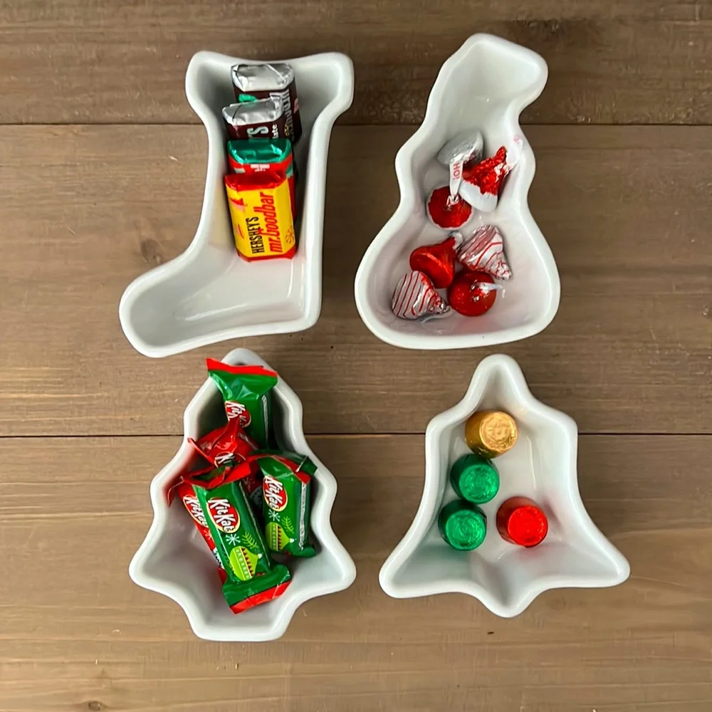 🎄Williams-Sonoma Holiday Ramekins Set-NWOT
